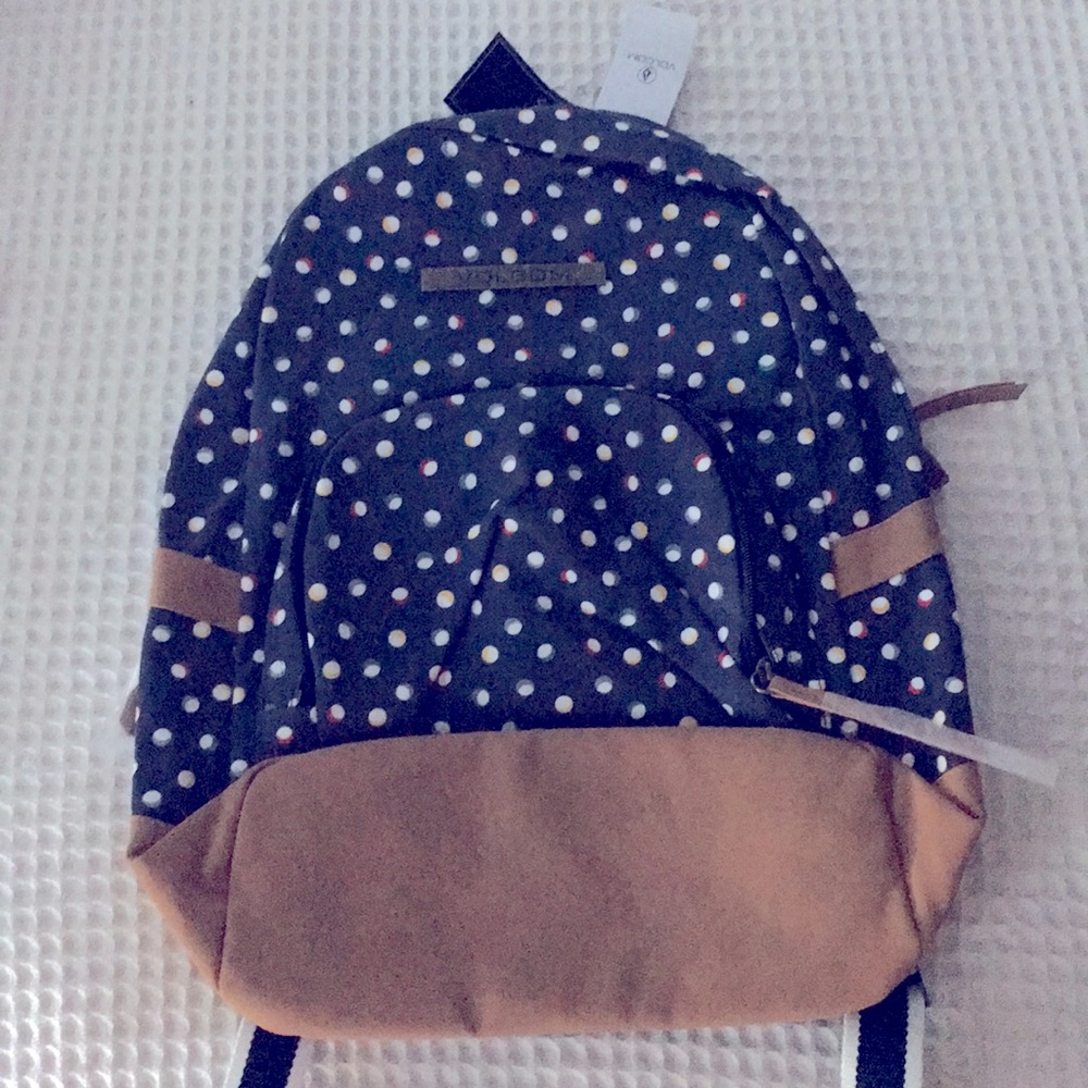 NWT VOLCOM WOMENS GIRLS BACKPACK BOOK BAG NEW !